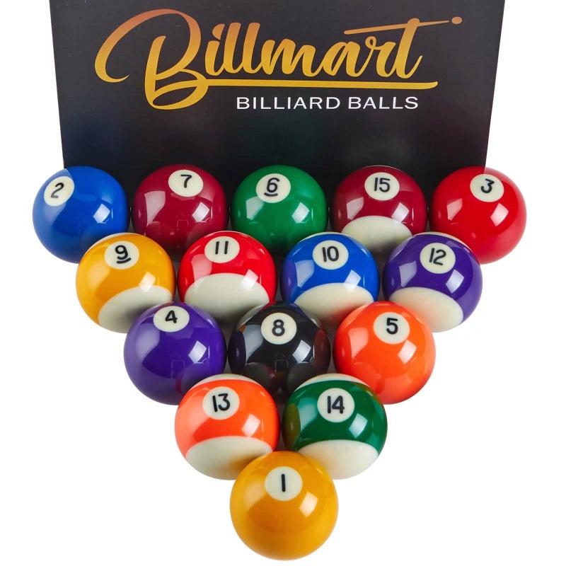 Billmart Billiard Balls Set 16 Pool Table Balls - Image 5